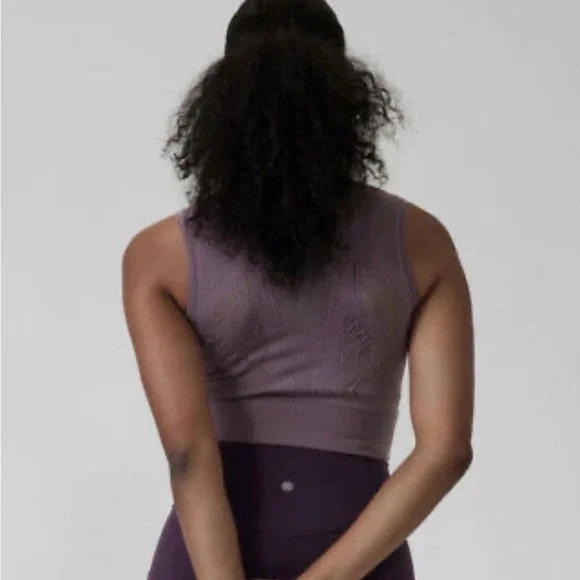 Athleta Sutra Lace Crop Tank - SIZE S/M - Picture 4 of 7